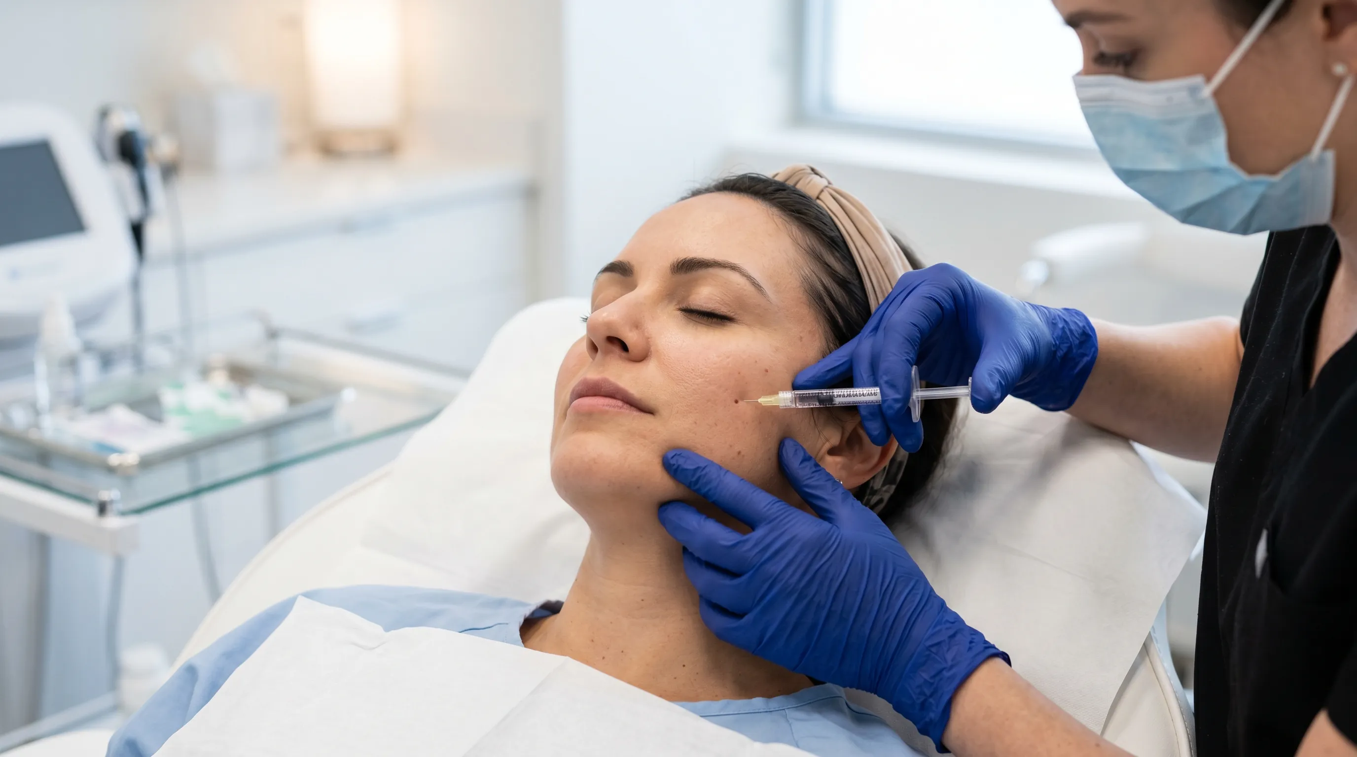 Injectable aesthetic treatments at BLÙME Medspa